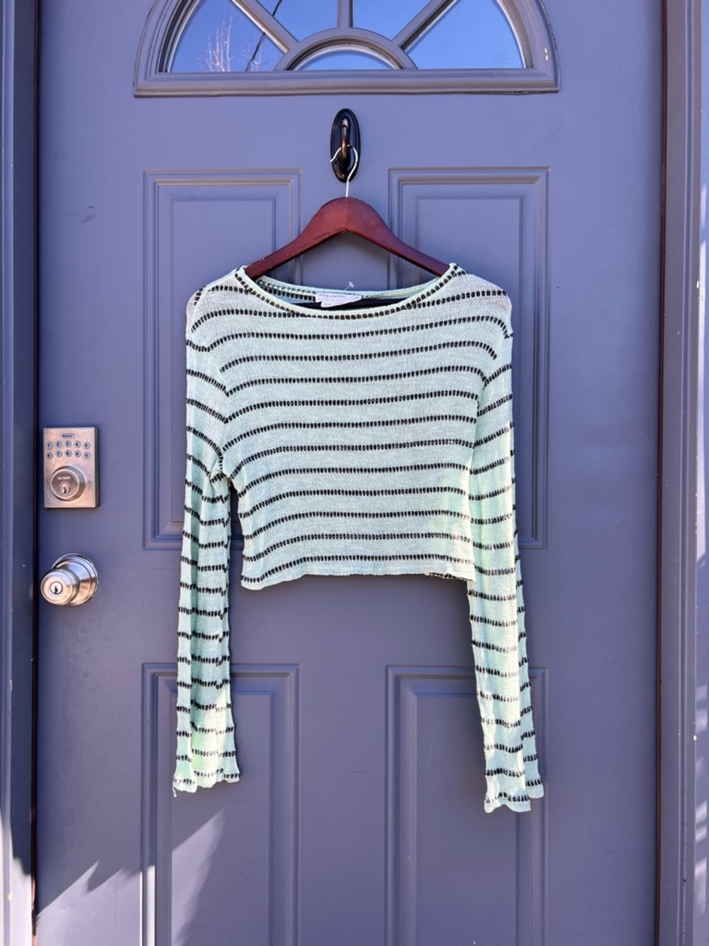 Urban Renewal Rare Cropped Knit Spring Sweater